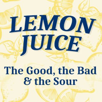 Abilene dentists, Dr. Webb & Dr. Awtrey at Abilene Family Dentistry, explain how lemon juice is both acidic and alkaline and what that means for your teeth.